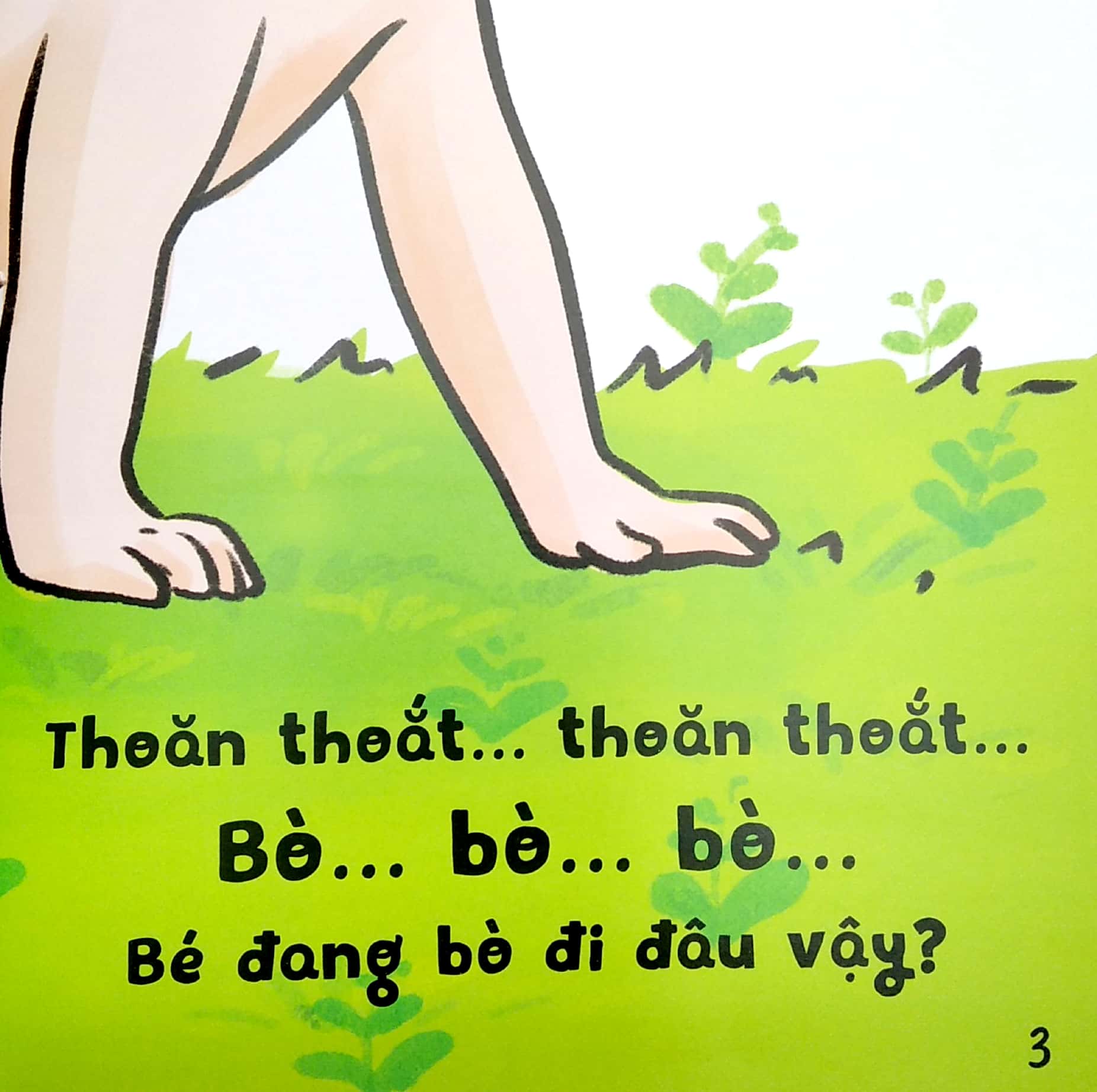 ehon em bé hạnh phúc - bé vui bé khỏe - đôi chân khỏe mạnh - Ảnh 5