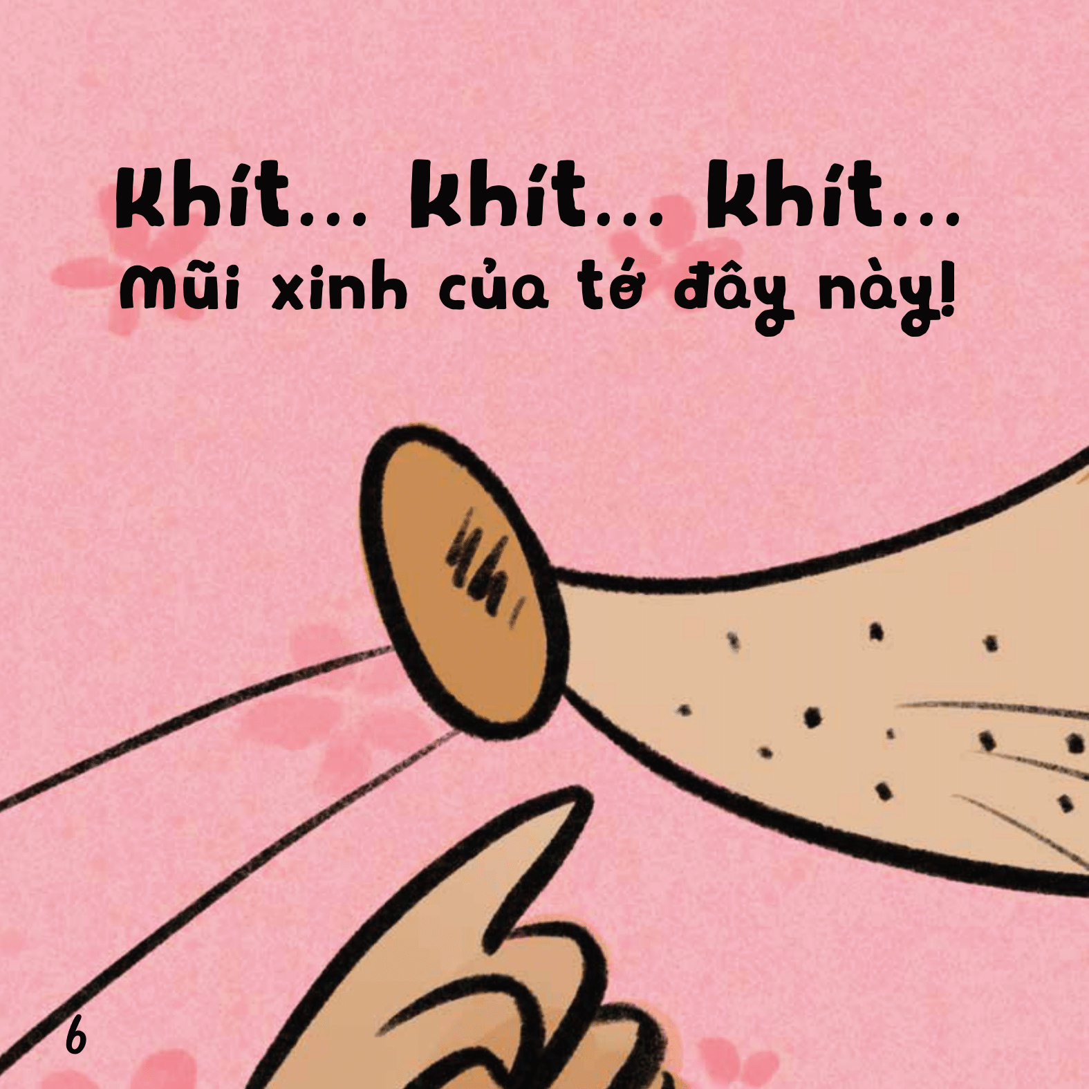 ehon em bé hạnh phúc - bé vui bé khỏe: mũi xinh đâu nhỉ (dành cho bé 1-6 tuổi) - Ảnh 5