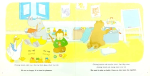 ehon - gấu xám ơi, chúng mình cùng chơi nhé (từ 0 - 6 tuổi) (tái bản 2018) - Ảnh 2