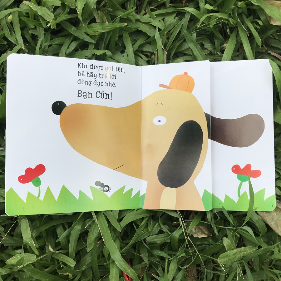 ehon kĩ năng sống cho bé - bé hãy trả lời dõng dạc nhé (từ 0 - 6 tuổi) (tái bản 2023) - Ảnh 4