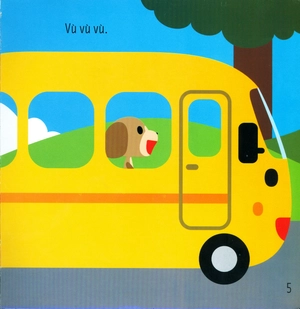 ehon kĩ năng sống cho bé - xe buýt vù vù (từ 0 - 3 tuổi) - Ảnh 6