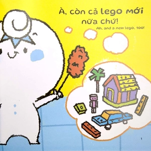 ehon kĩ năng sống - miu miu tự lập: dọn nhà (từ 1 - 6 tuổi) (song ngữ anh - việt) - Ảnh 4