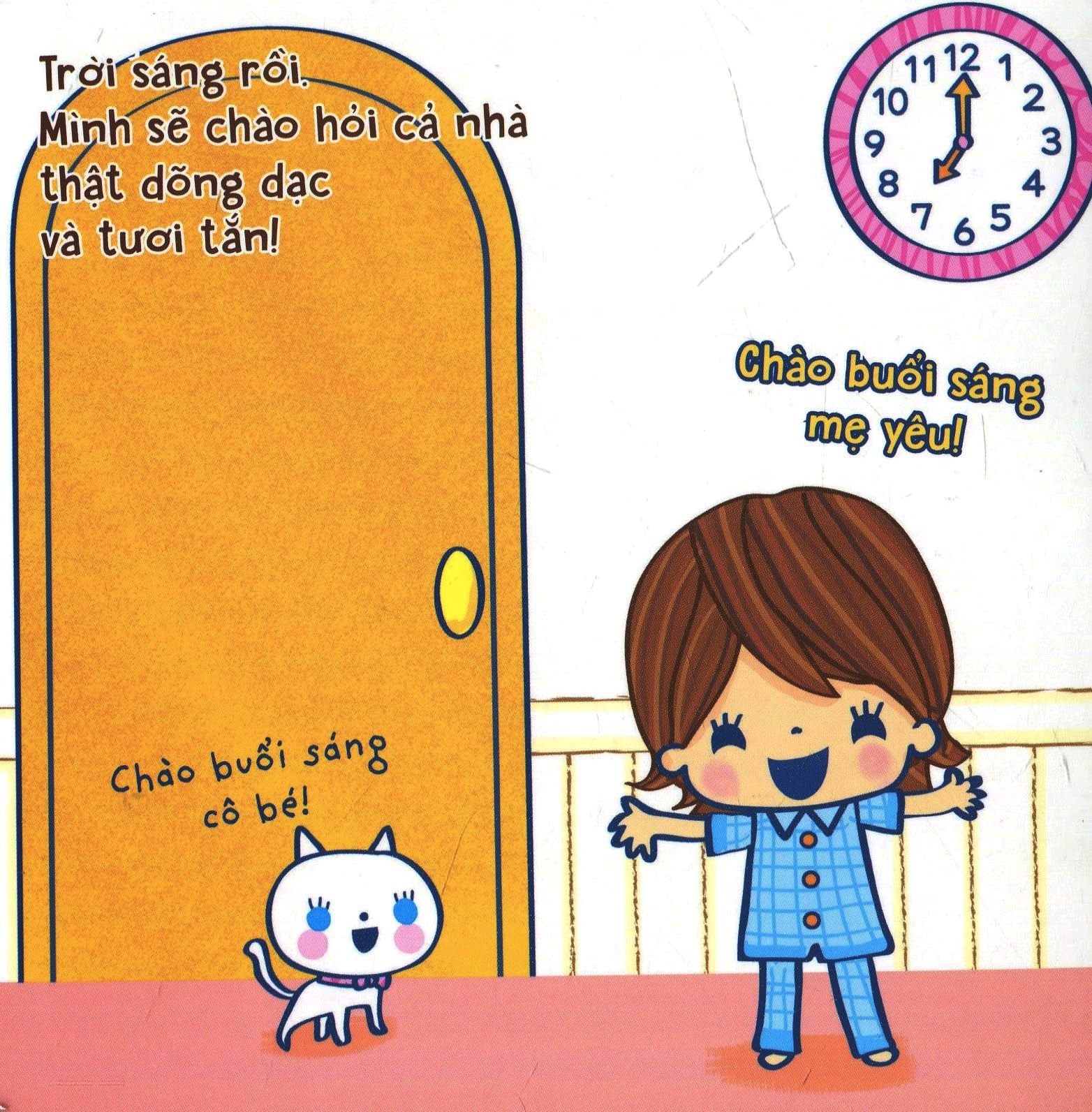 ehon kỹ năng sống - chào hỏi lịch sự (tái bản) - Ảnh 4