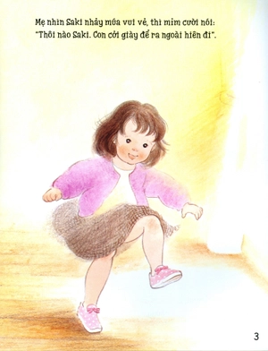 ehon kỹ năng sống cho bé - đôi giày của saki (từ 3 - 8 tuổi) - Ảnh 5