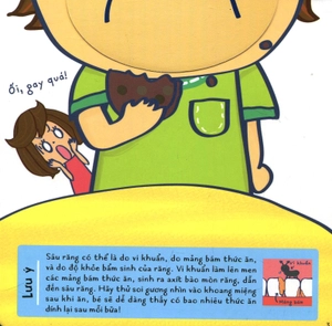 ehon kỹ năng sống - đánh răng xúc miệng (tái bản 2020) - Ảnh 4