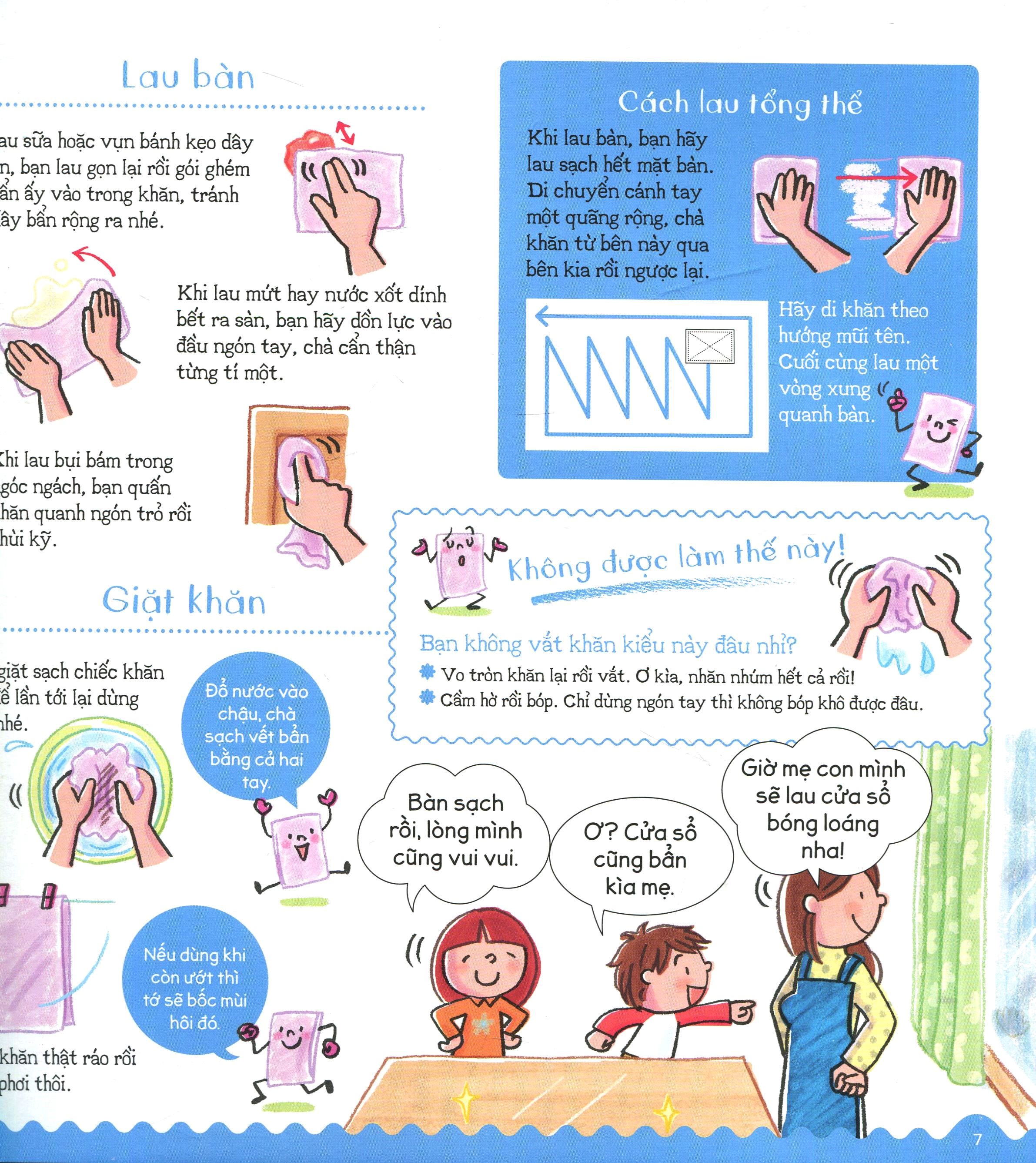 ehon kỹ năng sống - em làm việc nhà (tái bản 2020) - Ảnh 8