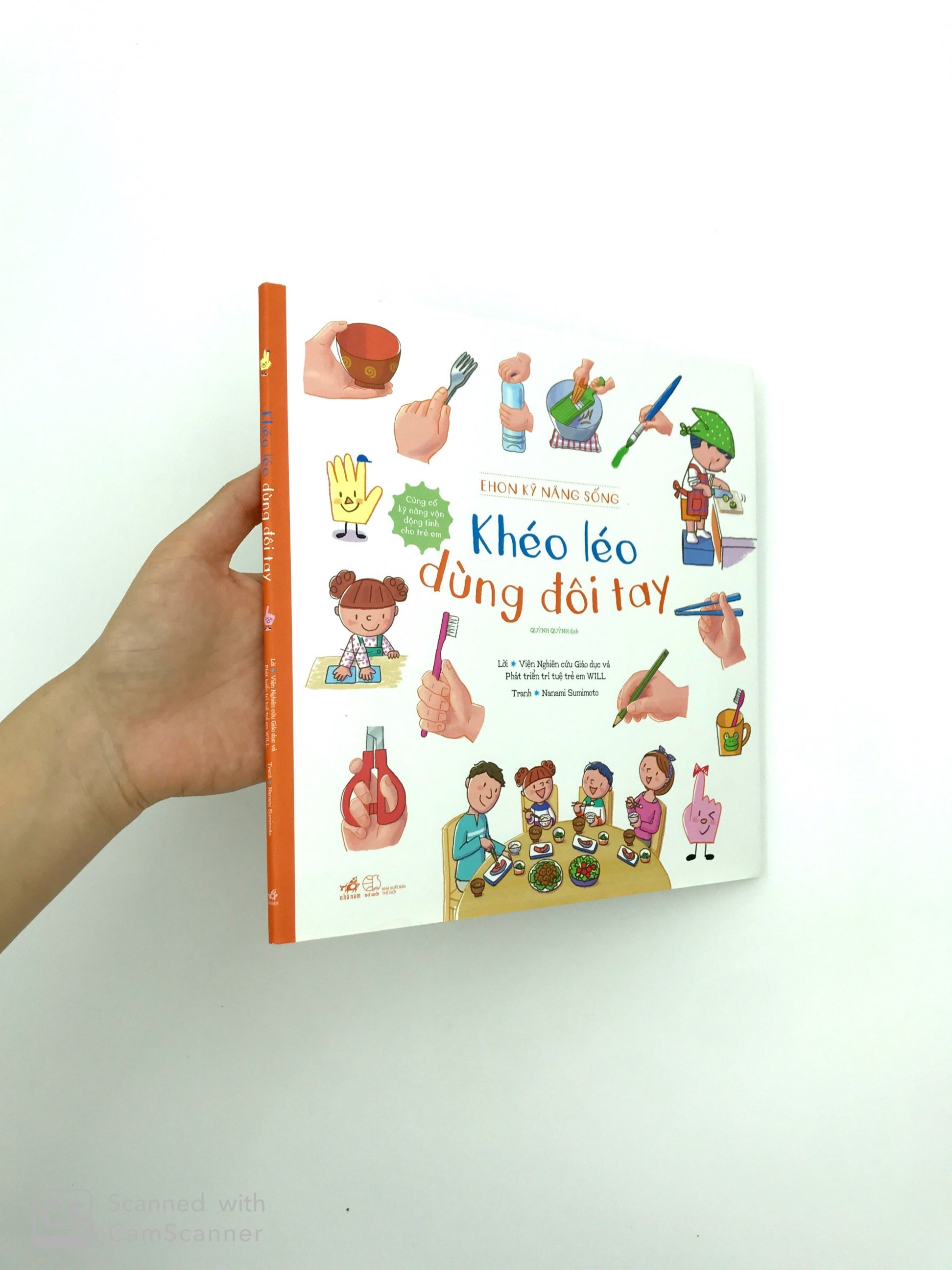 ehon kỹ năng sống - khéo léo dùng đôi tay - Ảnh 7