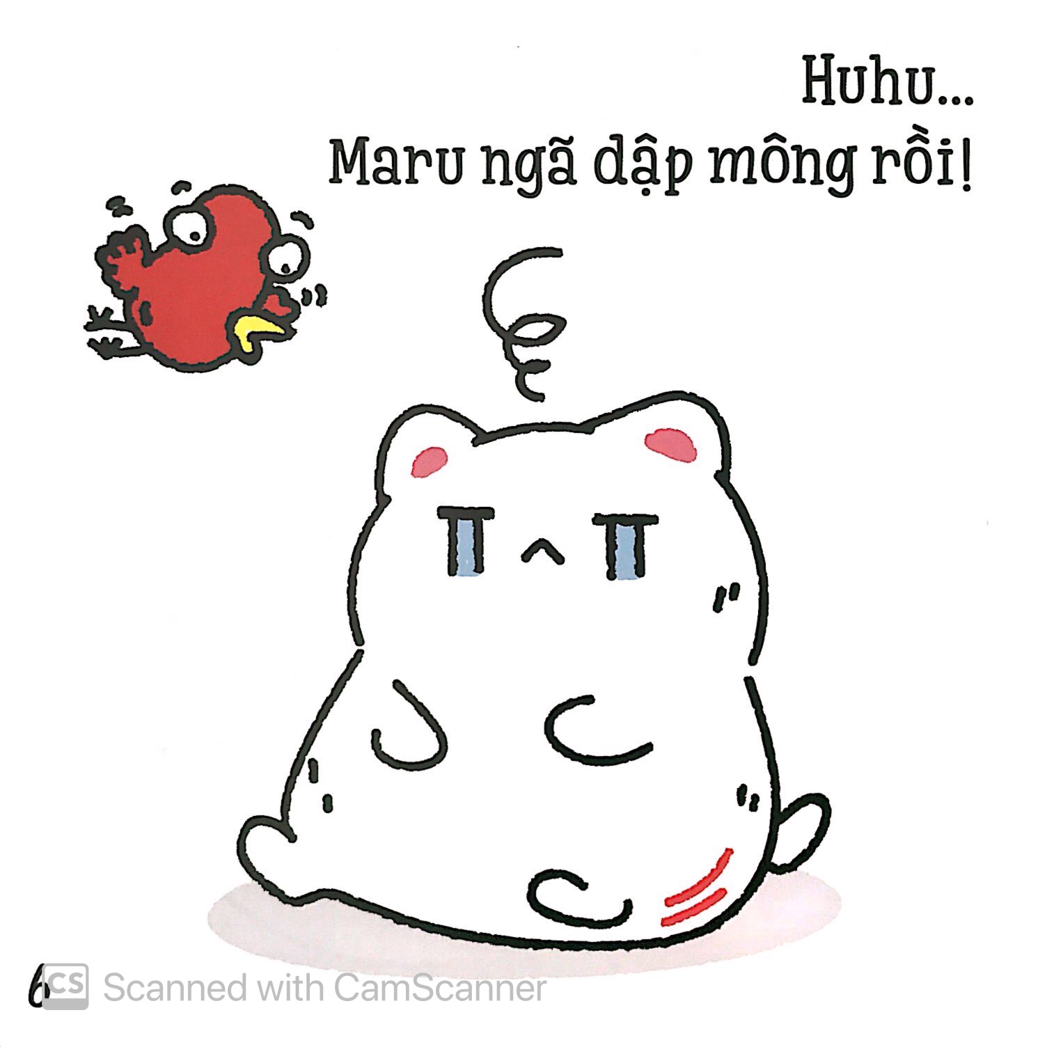 ehon maru - những mẩu chuyện vụn vặt của maru - maru một ngày xui xẻo (2 - 8 tuổi) (tái bản 2019) - Ảnh 7