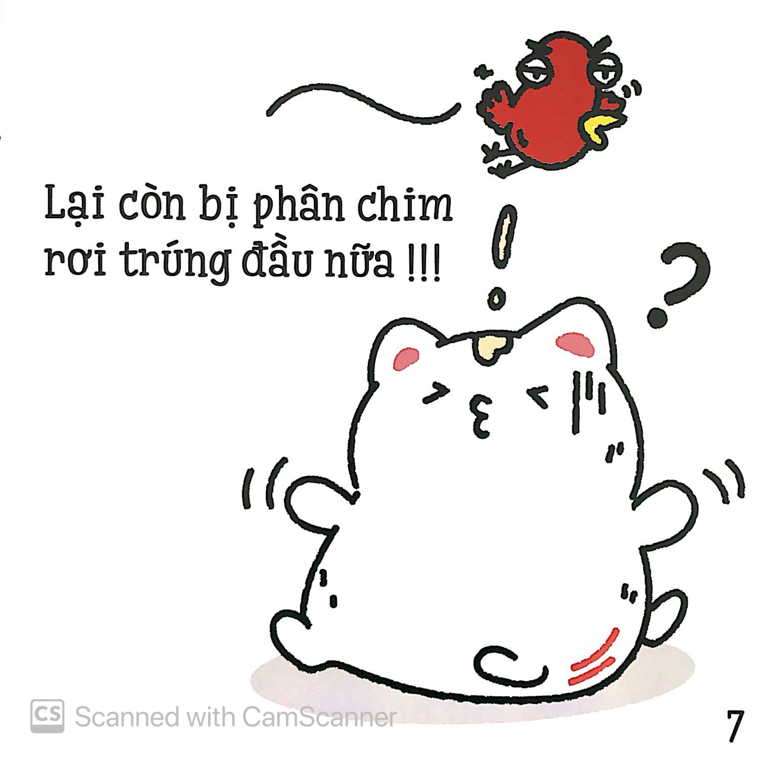 ehon maru - những mẩu chuyện vụn vặt của maru - maru một ngày xui xẻo (2 - 8 tuổi) (tái bản 2019) - Ảnh 8