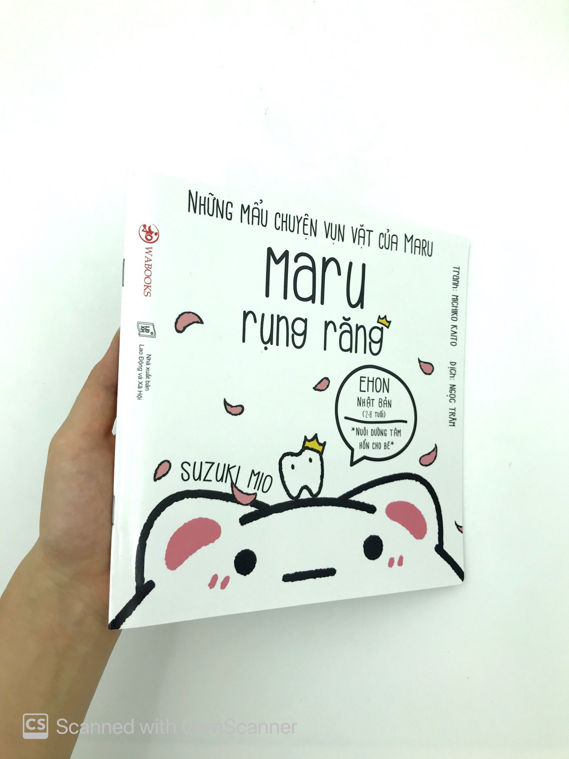 ehon maru - những mẩu chuyện vụn vặt của maru - maru rụng răng (2 - 8 tuổi) (tái bản 2019) - Ảnh 10