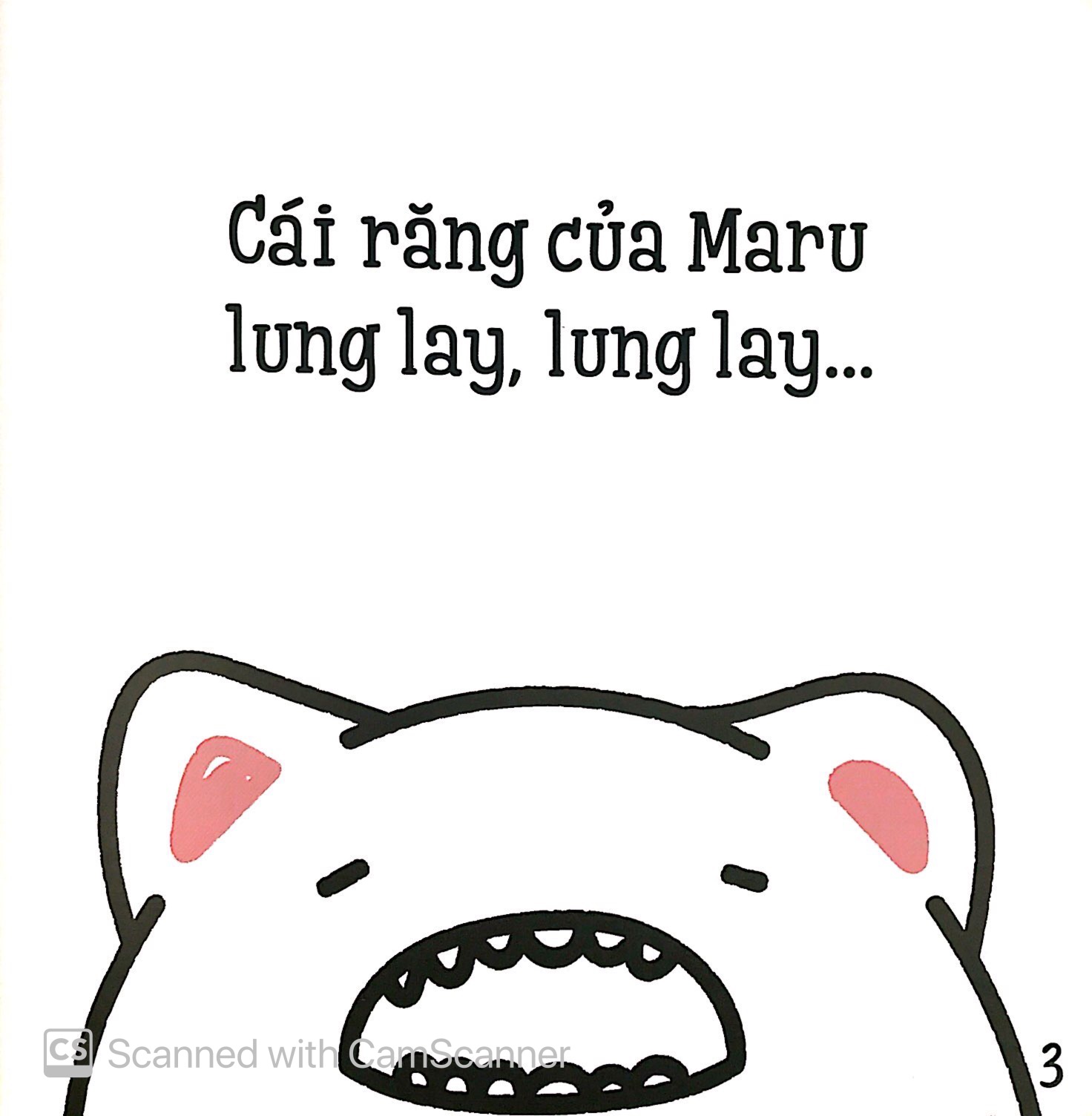 ehon maru - những mẩu chuyện vụn vặt của maru - maru rụng răng (2 - 8 tuổi) (tái bản 2019) - Ảnh 4