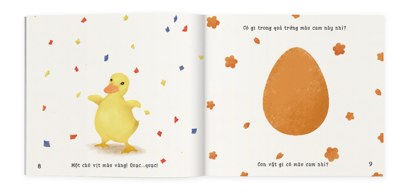 ehon màu sắc - có gì trong quả trứng (0 - 6 tuổi) - Ảnh 5