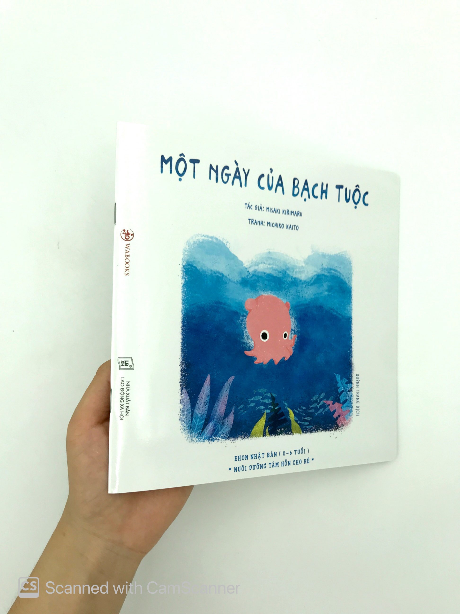 ehon màu sắc - một ngày của bạch tuộc (0 - 6 tuổi) - Ảnh 8