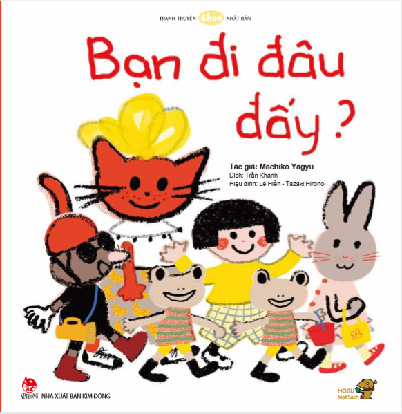ehon - mọt sách mogu - bạn đi đâu đấy (từ 0 - 6 tuổi) - Ảnh 2
