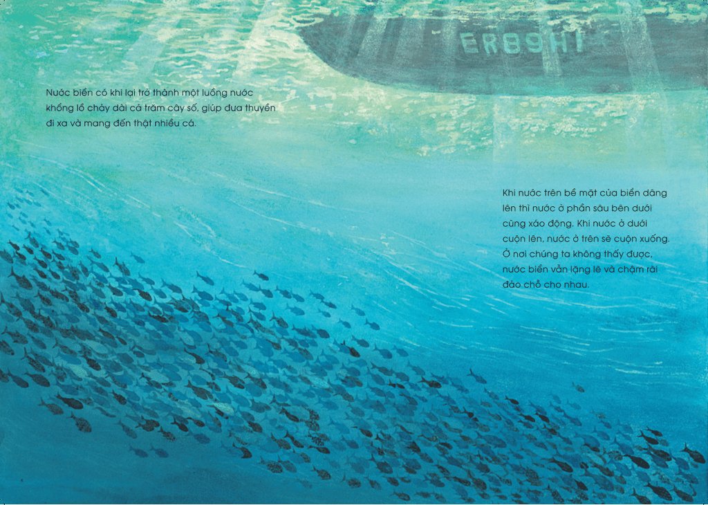 ehon - mọt sách mogu - câu chuyện của những giọt nước (từ 3 tuổi trở lên) - Ảnh 4