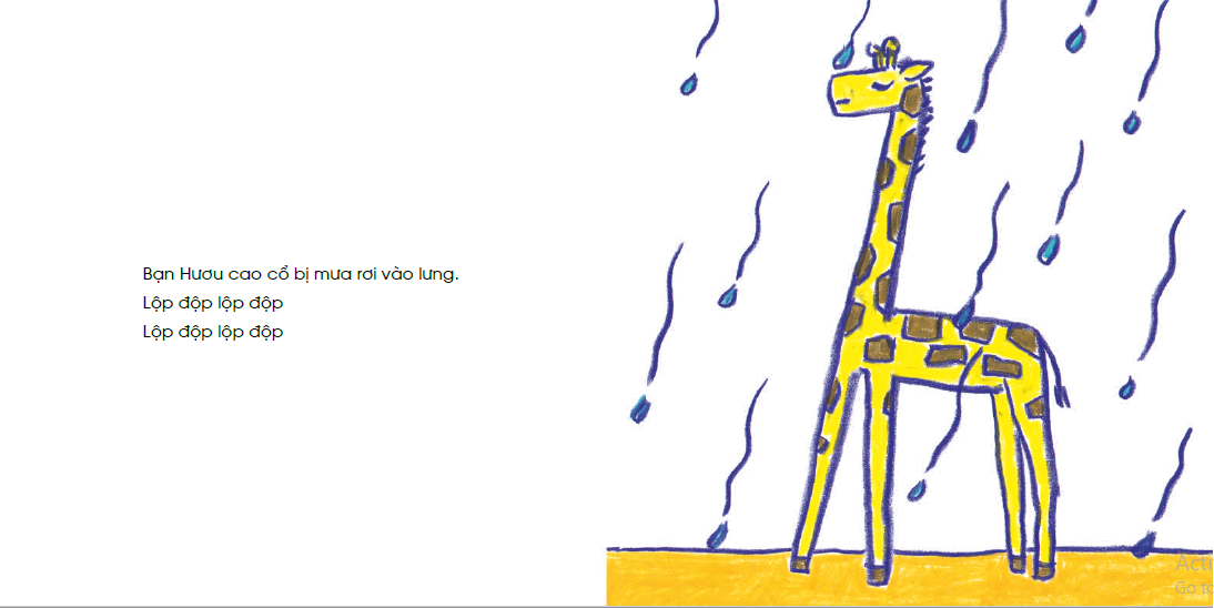 ehon - mọt sách mogu - che ô cho bạn nhé (từ 0 - 6 tuổi) - Ảnh 5