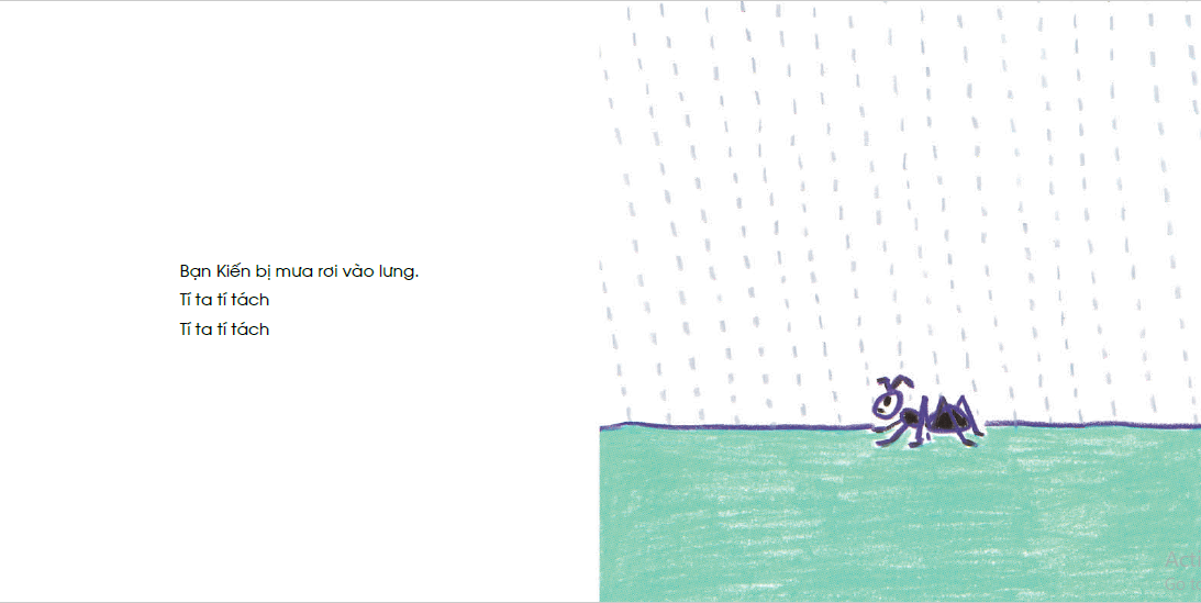 ehon - mọt sách mogu - che ô cho bạn nhé (từ 0 - 6 tuổi) - Ảnh 7