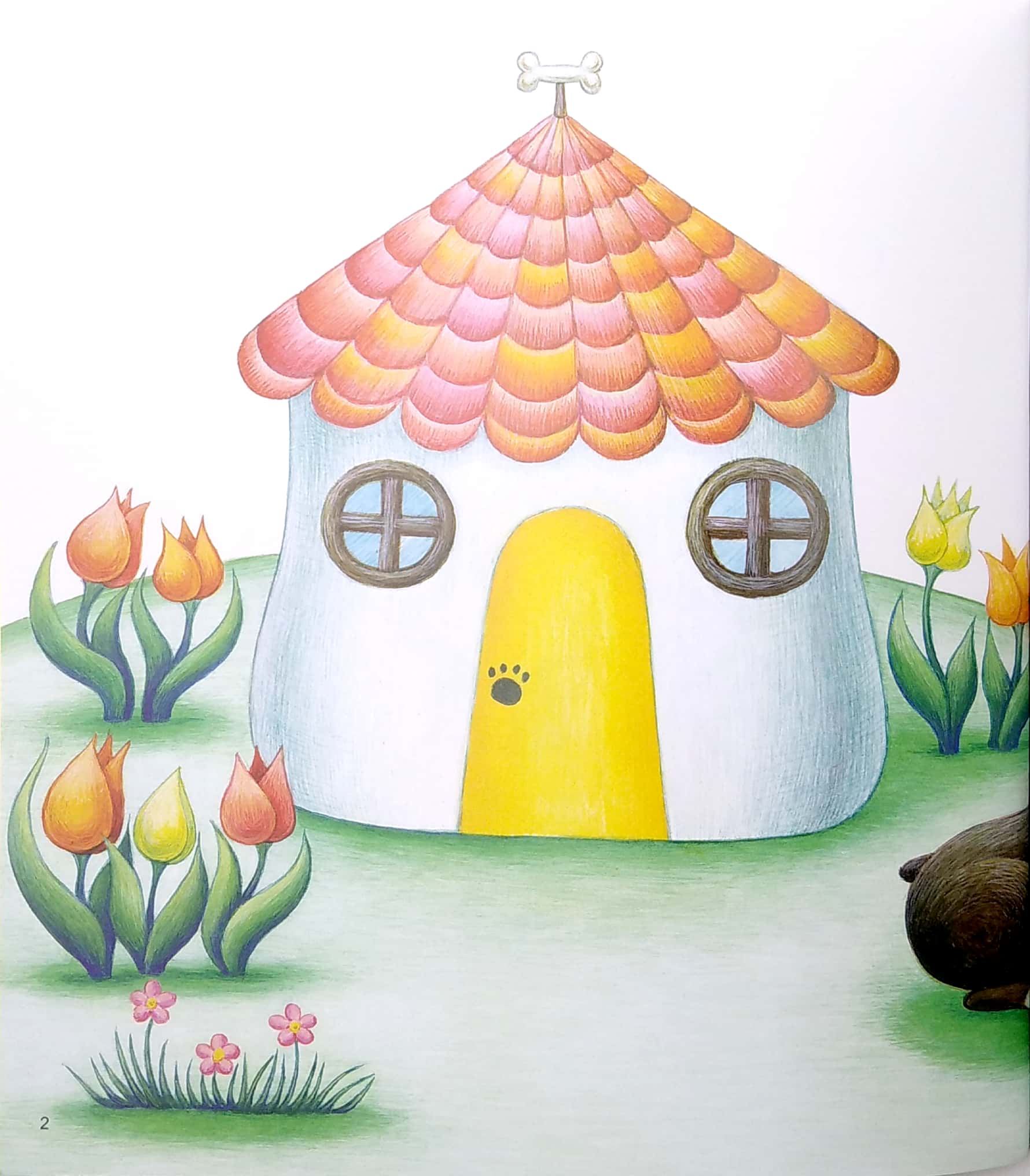 ehon - mọt sách mogu - chuyện của cún pi (từ 3 - 6 tuổi) (tái bản) - Ảnh 3