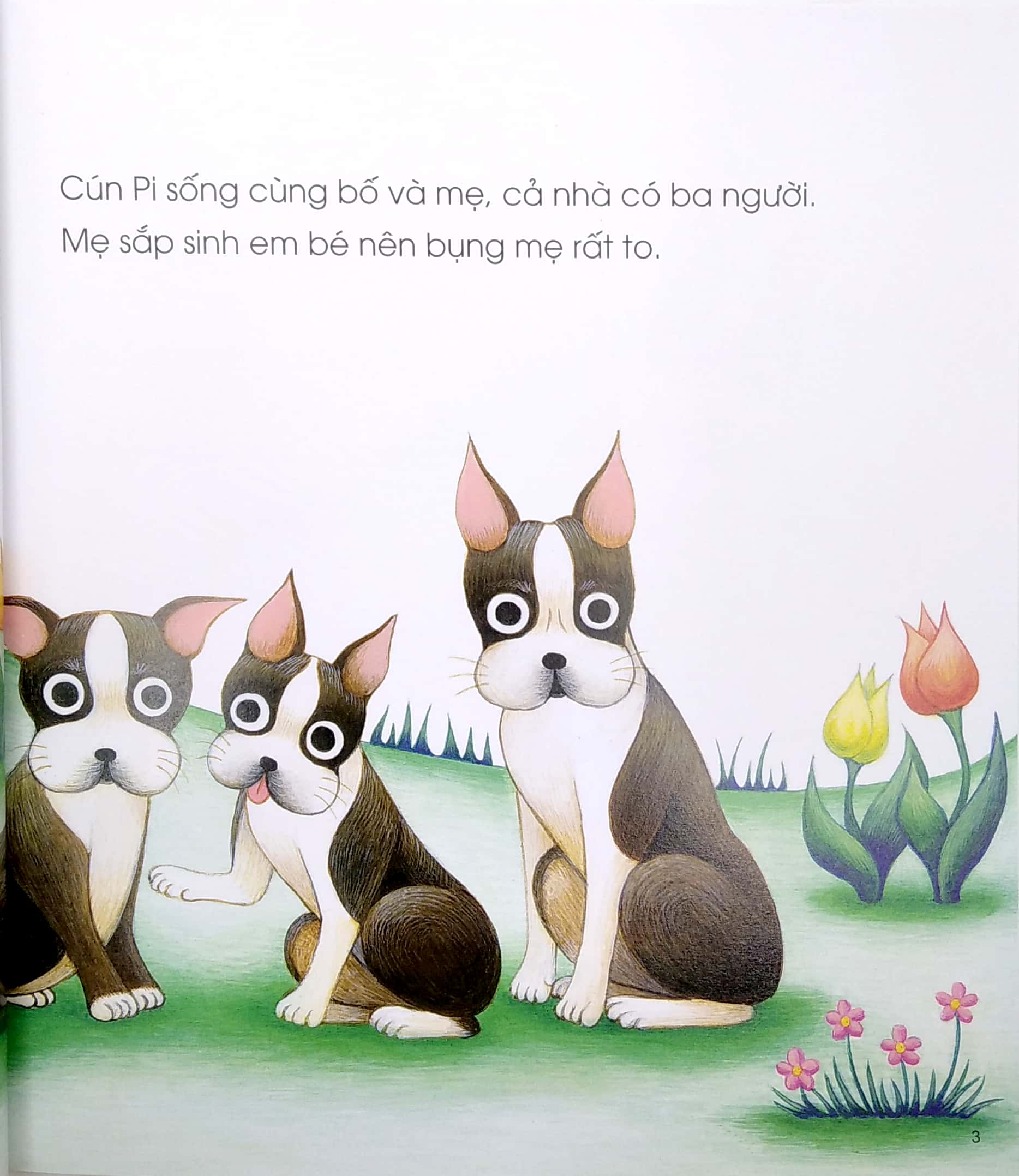 ehon - mọt sách mogu - chuyện của cún pi (từ 3 - 6 tuổi) (tái bản) - Ảnh 4