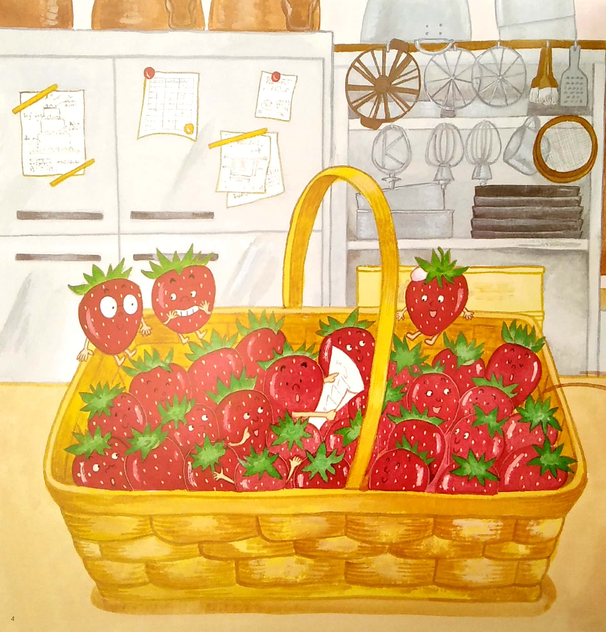 ehon - mọt sách mogu - dâu nhỏ ơi, cậu ở đâu thế? - Ảnh 5