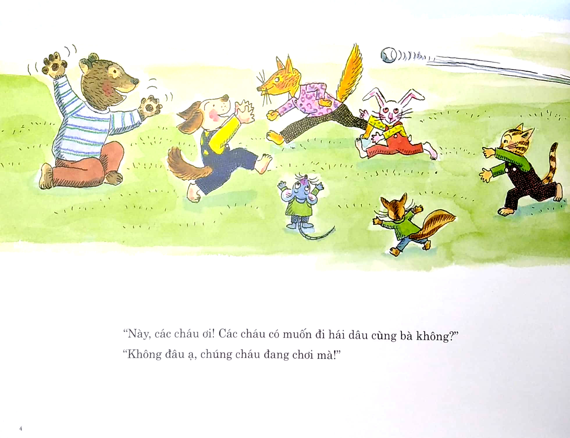 ehon - mọt sách mogu - hái dâu (từ 3 - 6 tuổi) - Ảnh 5