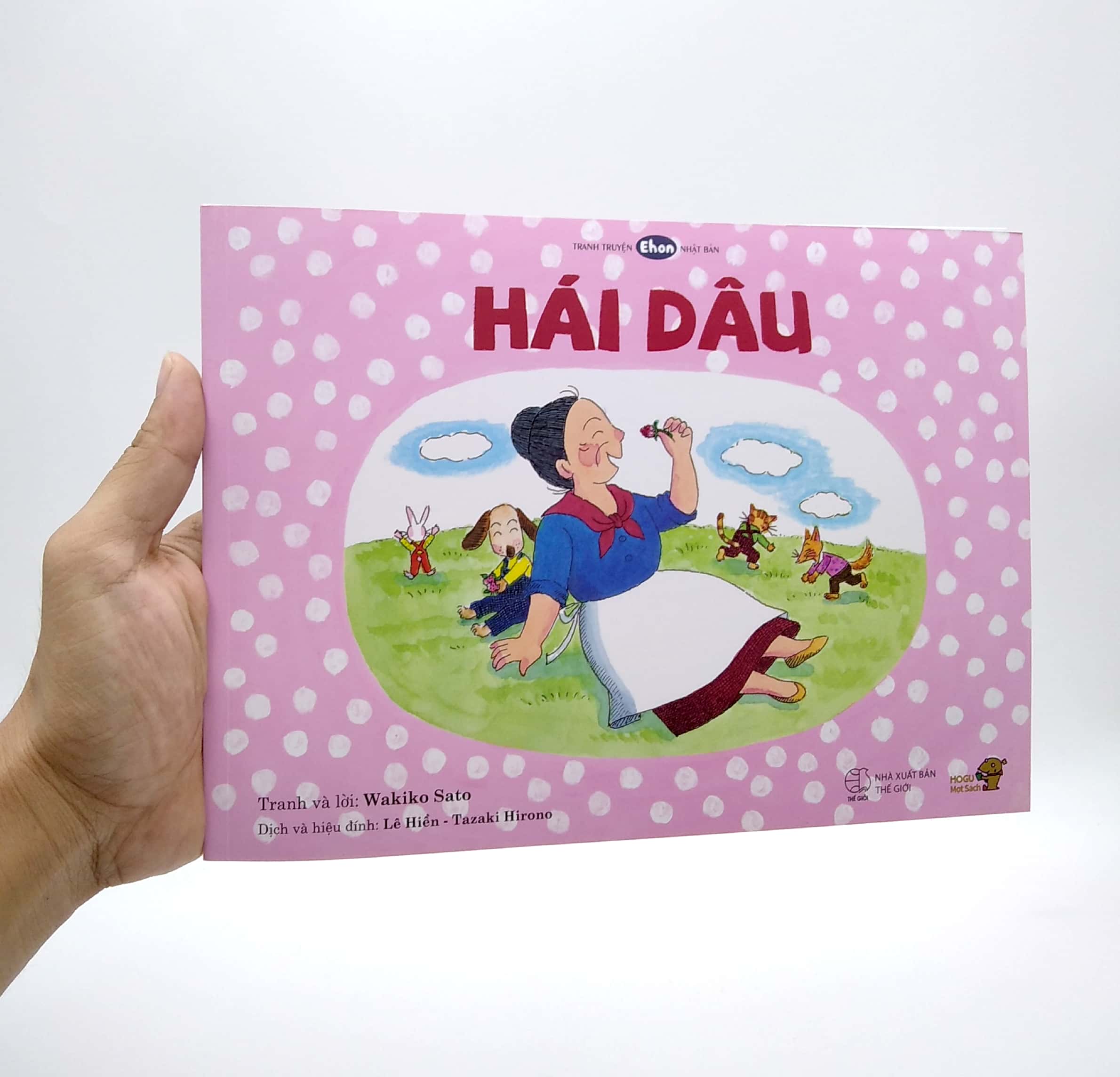 ehon - mọt sách mogu - hái dâu (từ 3 - 6 tuổi) - Ảnh 7