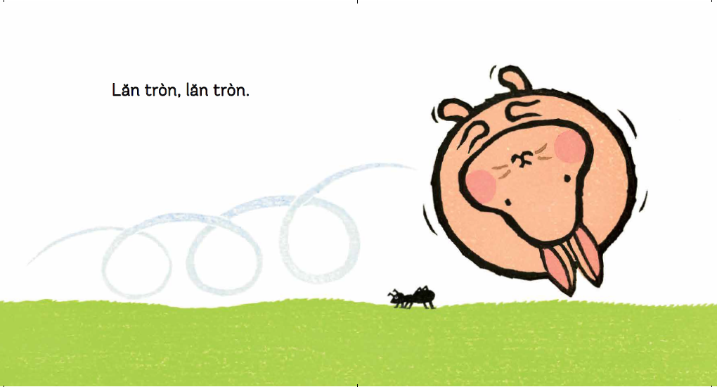 ehon - mọt sách mogu - lăn tròn, lăn tròn (từ 0 - 6 tuổi) - Ảnh 4