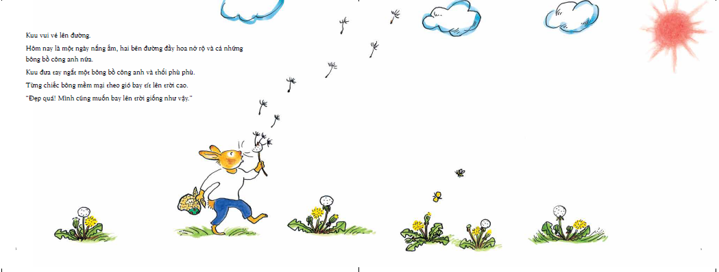 ehon - mọt sách mogu - phép thuật của bồ công anh (từ 3 - 6 tuổi) - Ảnh 4