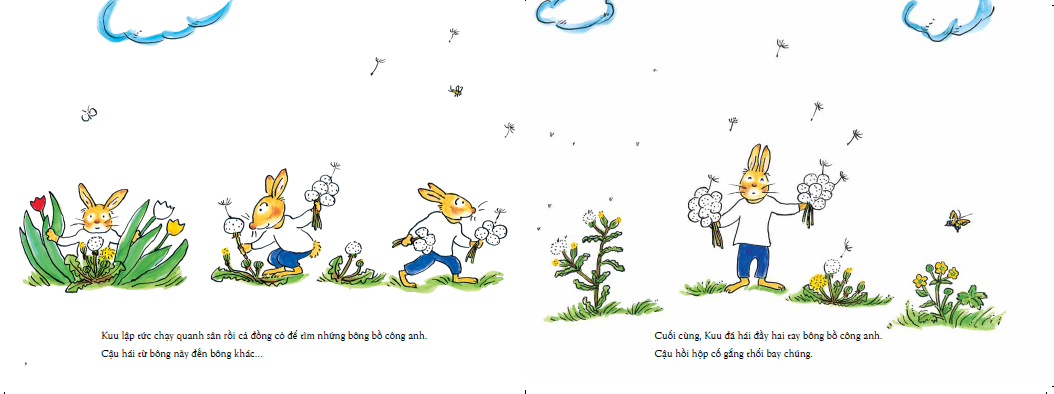 ehon - mọt sách mogu - phép thuật của bồ công anh (từ 3 - 6 tuổi) - Ảnh 6