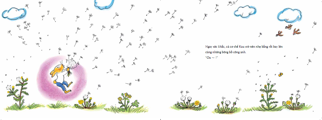 ehon - mọt sách mogu - phép thuật của bồ công anh (từ 3 - 6 tuổi) - Ảnh 7