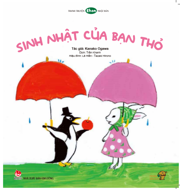 ehon - mọt sách mogu - sinh nhật của bạn thỏ (từ 1 - 6 tuổi) - Ảnh 2