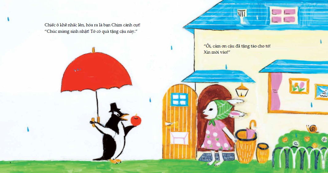 ehon - mọt sách mogu - sinh nhật của bạn thỏ (từ 1 - 6 tuổi) - Ảnh 5