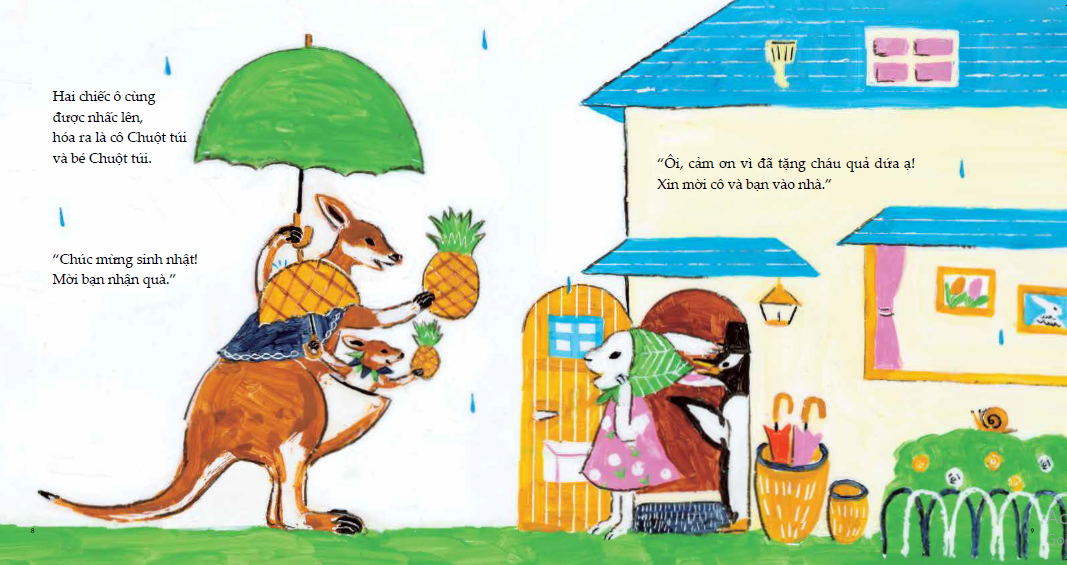 ehon - mọt sách mogu - sinh nhật của bạn thỏ (từ 1 - 6 tuổi) - Ảnh 7