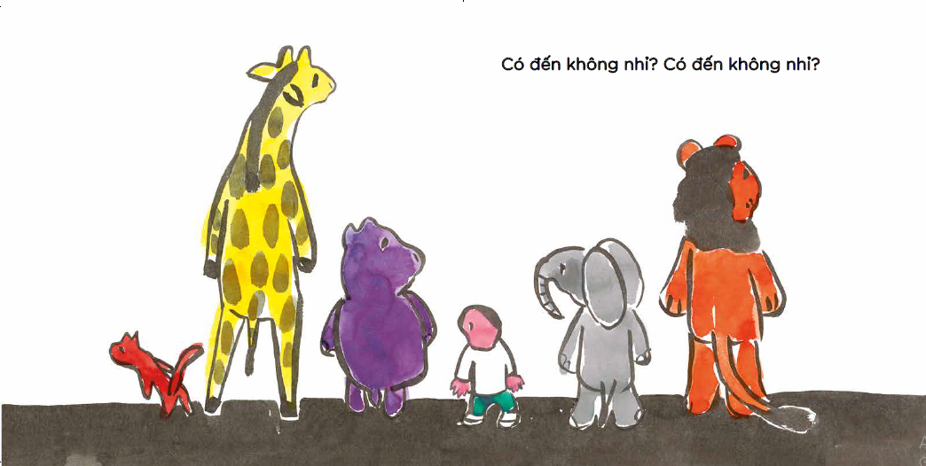 ehon - mọt sách mogu - tàu điện có đến không nhỉ? (từ 0 - 6 tuổi) - Ảnh 3