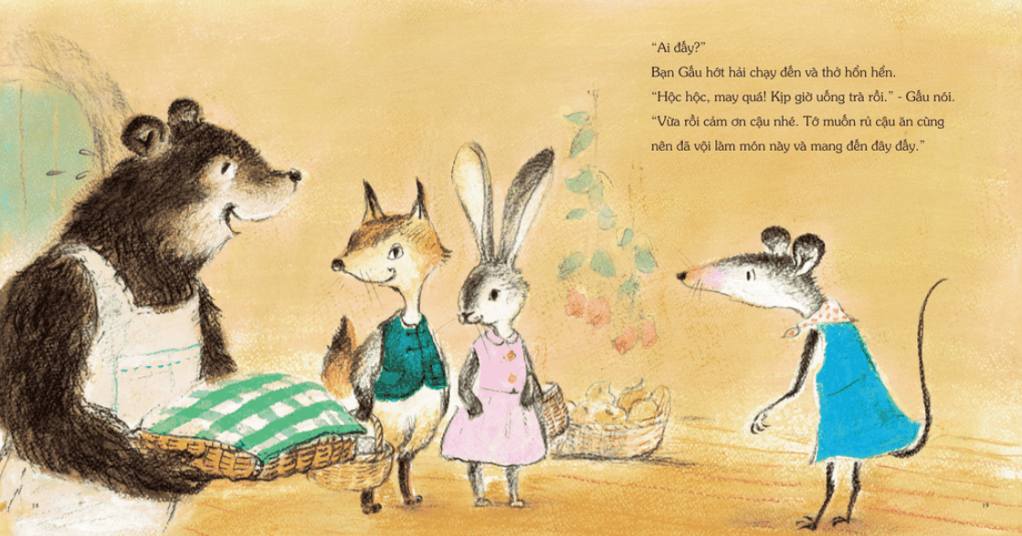 ehon - mọt sách mogu - xin mời, xin mời (từ 0 - 6 tuổi) - Ảnh 4