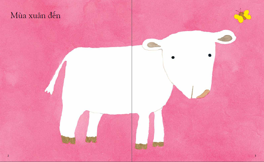 ehon - mùa xuân của bê con (từ 0 - 6 tuổi) - Ảnh 4