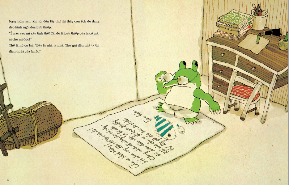 ehon nhật bản - hãy gửi thư cho tôi (dành cho trẻ từ 3 tuổi trở lên) - Ảnh 7