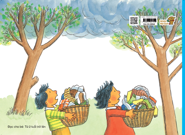 ehon nhật bản - mẹ giặt đồ ngày mây - Ảnh 7