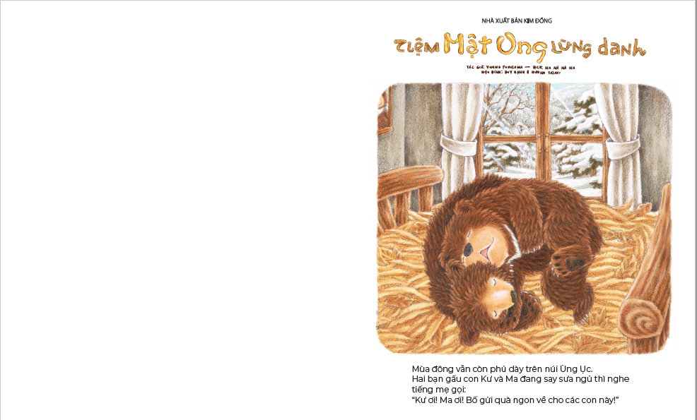 ehon nhật bản - tiệm mật ong lừng danh - Ảnh 4