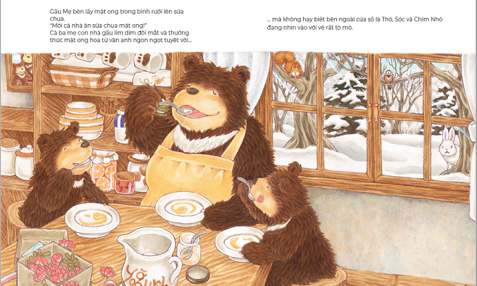 ehon nhật bản - tiệm mật ong lừng danh - Ảnh 6