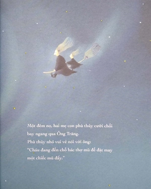 ehon nhật bản - tranh truyện chiếc mũ của ông trăng - Ảnh 6