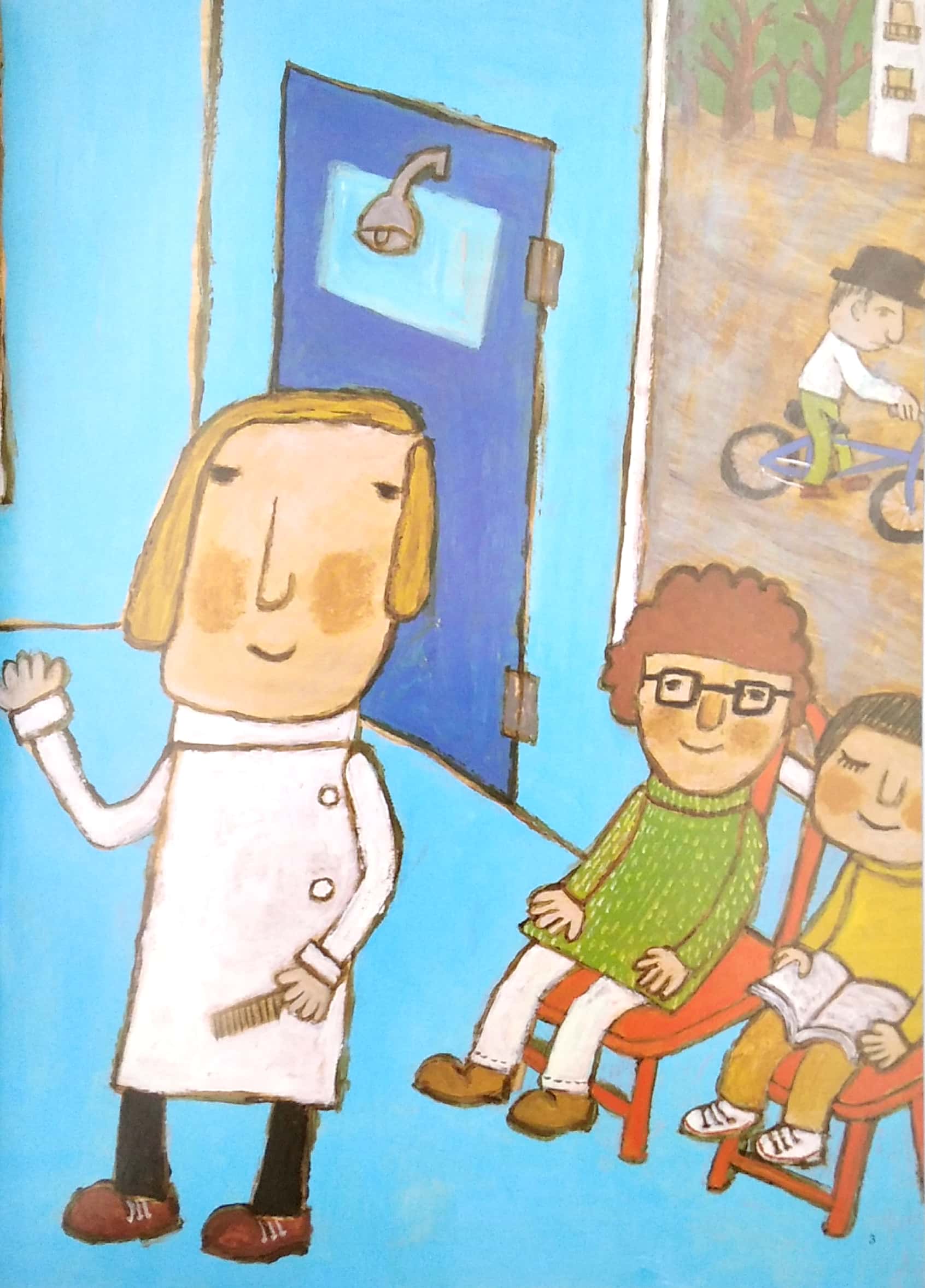 ehon nhật bản - tranh truyện chú thợ cắt tóc xoẹt xoẹt - Ảnh 5