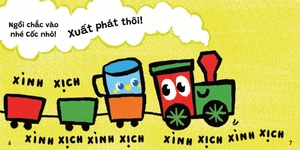 ehon những em bé ngoan - xình xịch xình xịch (từ 1 - 6 tuổi) - Ảnh 6