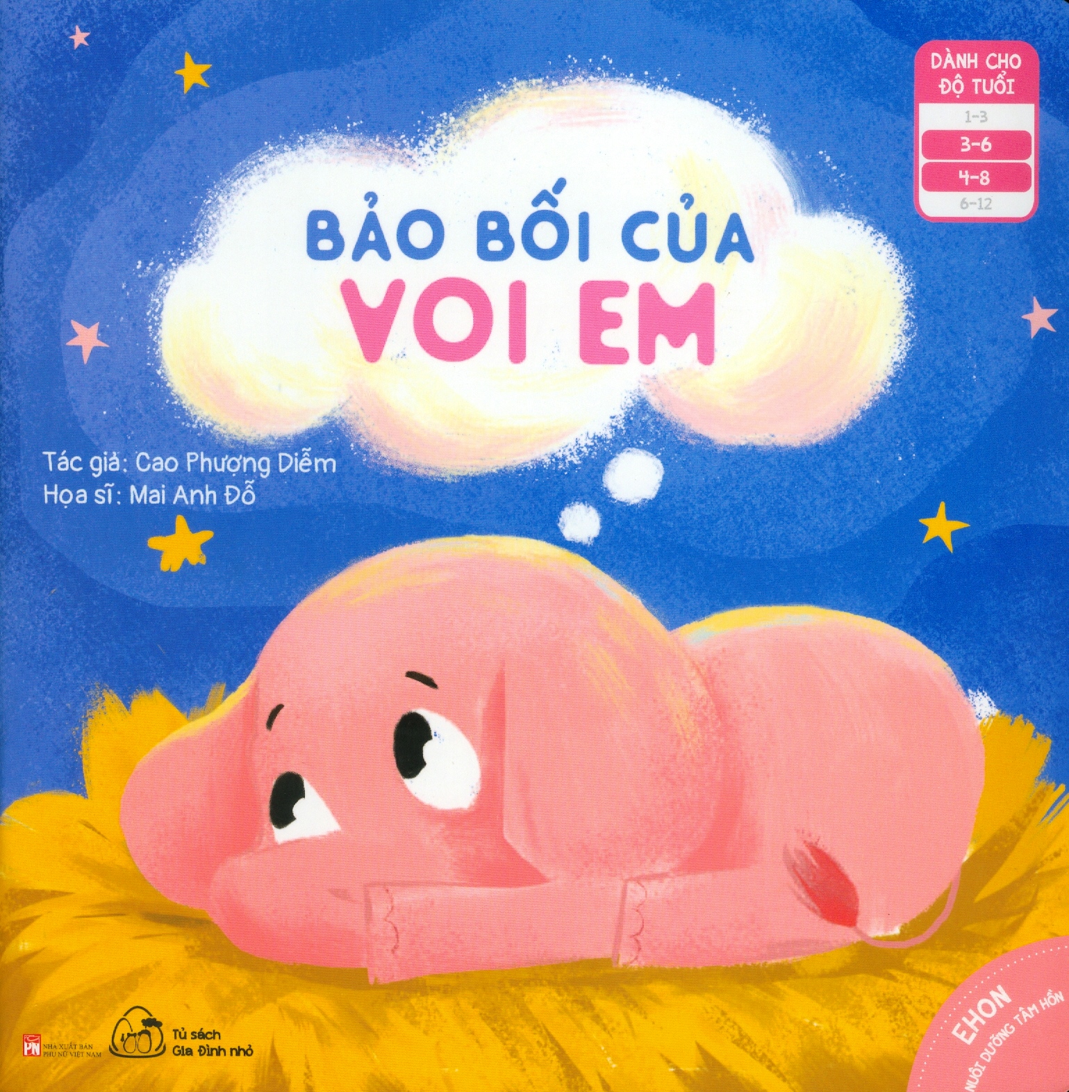 ehon nuôi dưỡng tâm hồn - bảo bối của voi em (từ 3 - 8 tuổi) - Ảnh 2