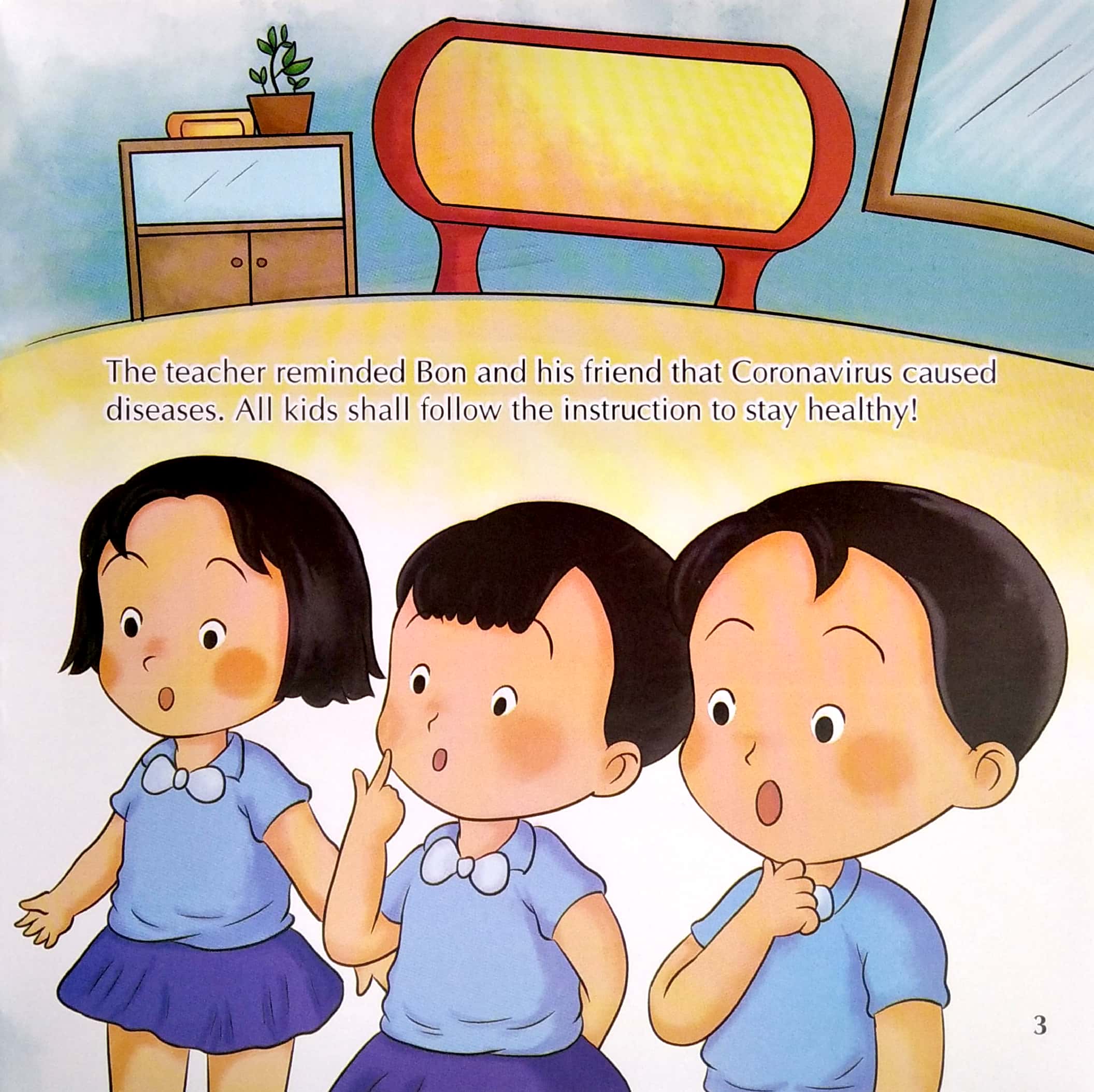 ehon - rửa tay chống covid nào! - let's wash out hands! (dành cho trẻ từ 0-6 tuổi) - Ảnh 5