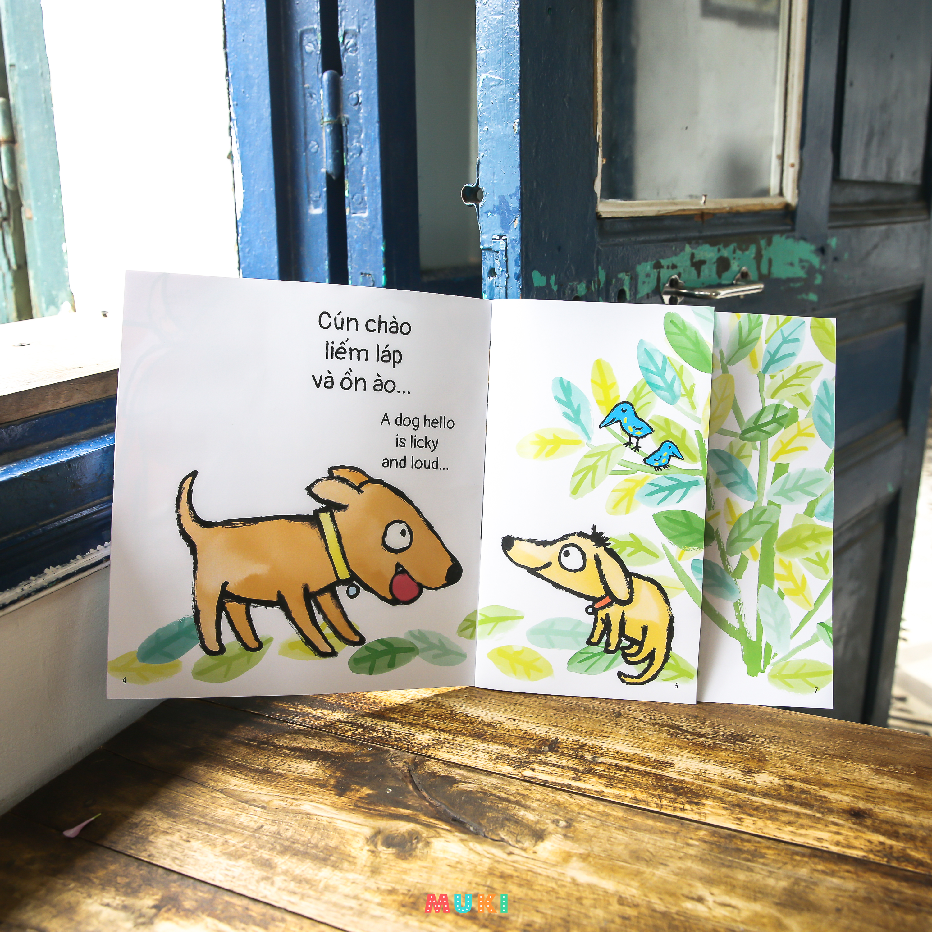 ehon song ngữ anh - việt - chào như thế này! - say hello like this! (từ 1 - 6 tuổi) - Ảnh 3