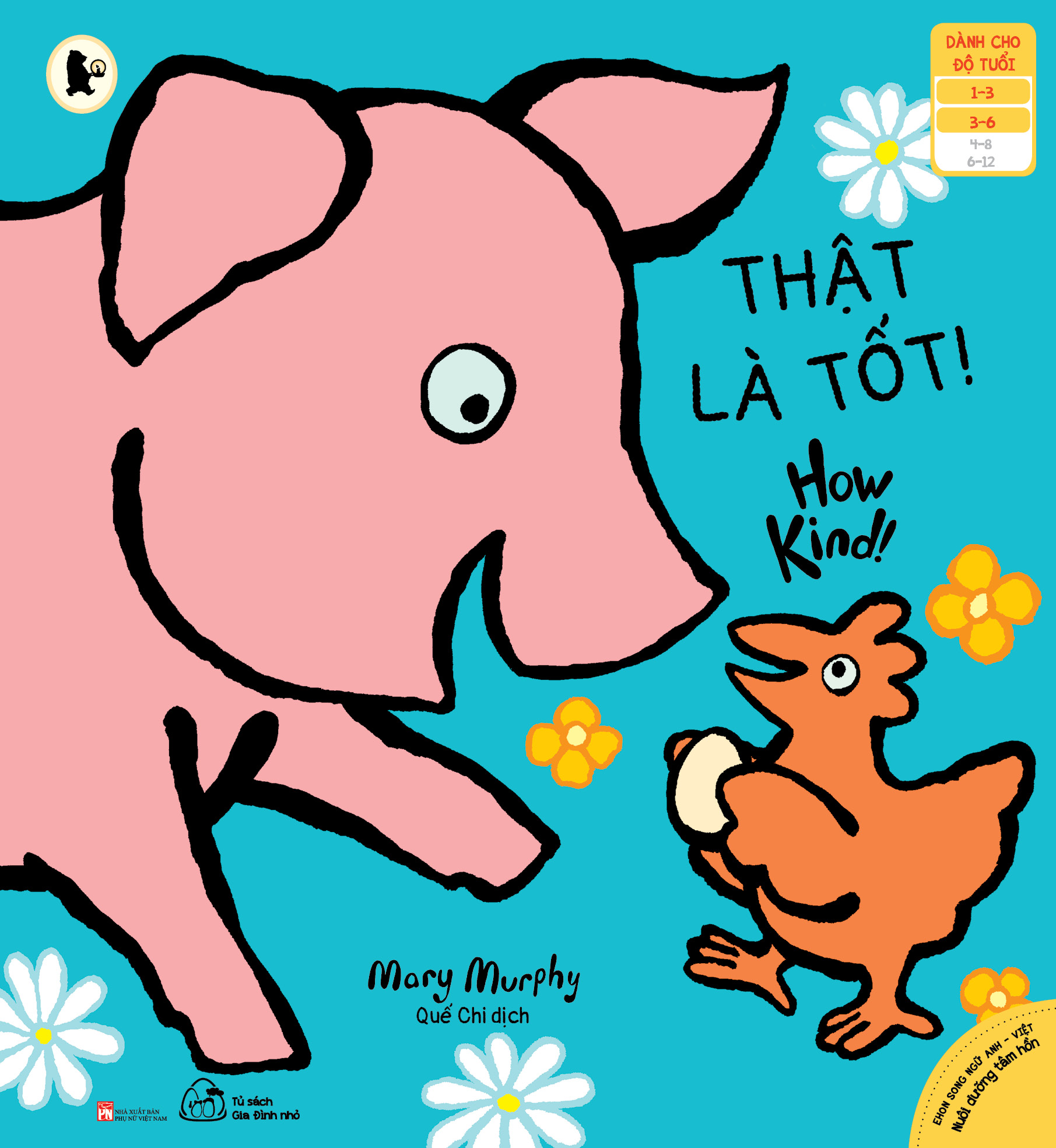 ehon song ngữ anh - việt - thật là tốt! - how kind! (từ 1 - 6 tuổi) - Ảnh 2