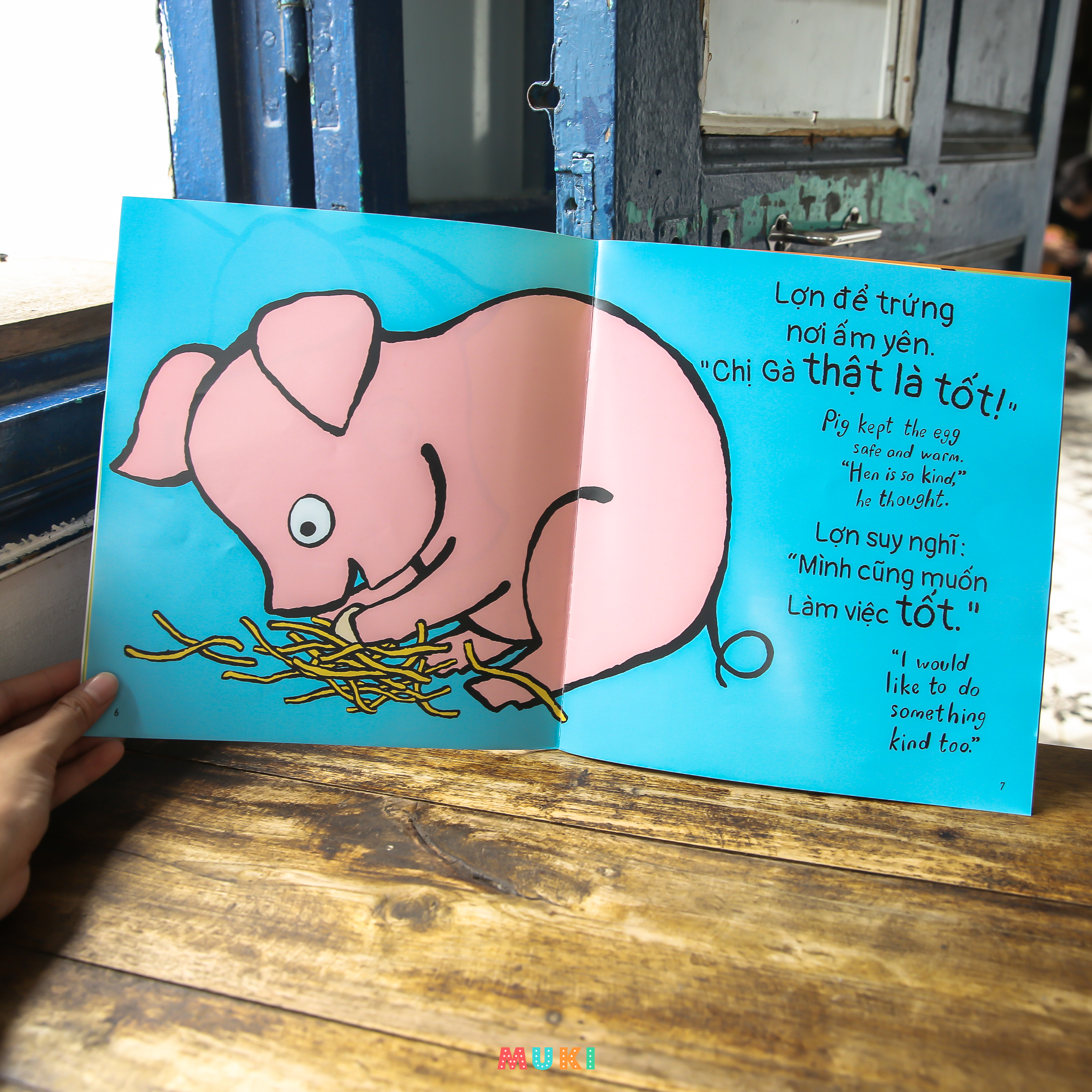 ehon song ngữ anh - việt - thật là tốt! - how kind! (từ 1 - 6 tuổi) - Ảnh 4