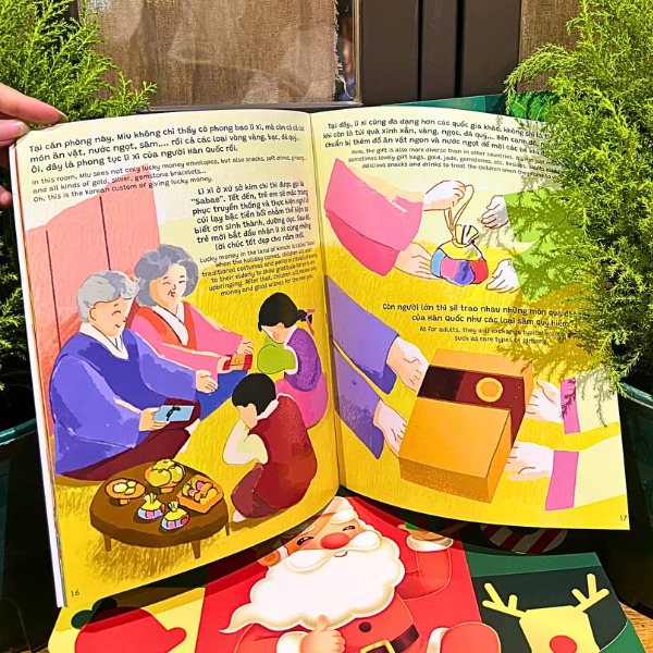 ehon song ngữ - số đặc biệt - lì xì tết - tet's lucky money - Ảnh 8