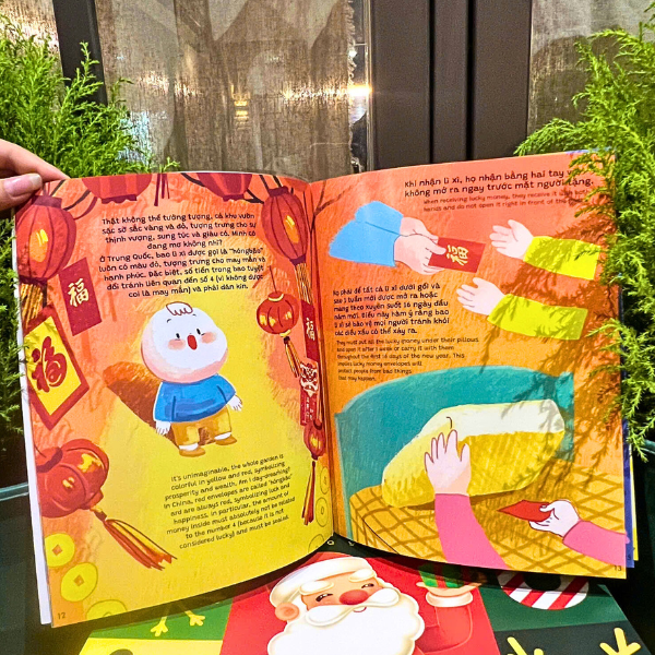 ehon song ngữ - số đặc biệt - lì xì tết - tet's lucky money - Ảnh 9
